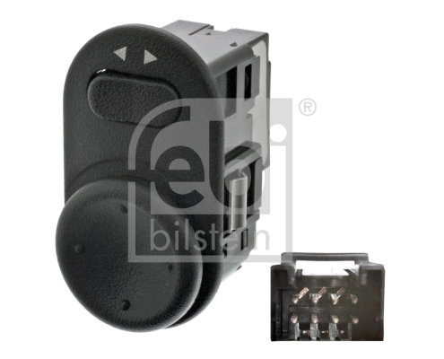 Switch, exterior mirror adjustment